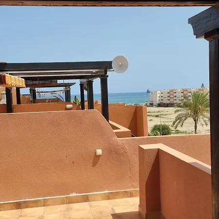 Homes Of Spain: Beachfront Attic With Private Rooftop Pool Apartment *